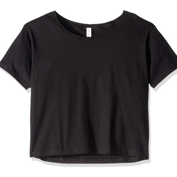 Tops - Black crop top NWOT